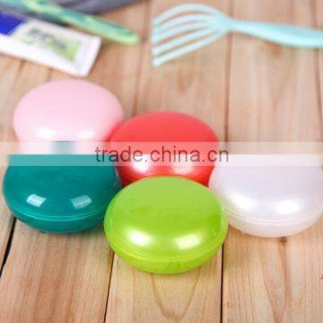 Custom Logo Colorful Round Soap Box Plastic Soap Case Soap Box Packaging photo-2