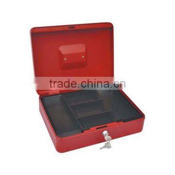 451515 Good Money Safe Deposit Box Metal Home Security Key Cash Coin Box photo-2
