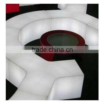 2017 Newest Standard Modern Fashion Beautiful 16 Colors Plastic LED Beach Bench photo-6