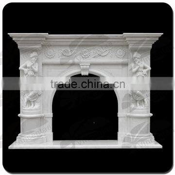 85 Popular Designs Vintage Fireplace Surround With High Quality photo-2