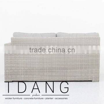 Sedona Wicker Left Hand Bench - Poly Rattan Furniture - Outdoor Patio Furniture photo-4