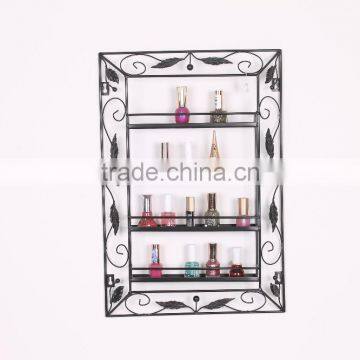 New Product Floor Standing Display Shelf Metal Nail Polish Rack photo-3