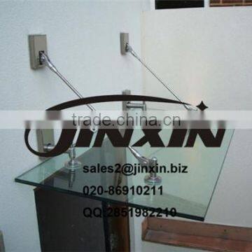 JINXIN Entrance Awning Cable Connector Stainless Steel Modern Glass Canopy photo-5