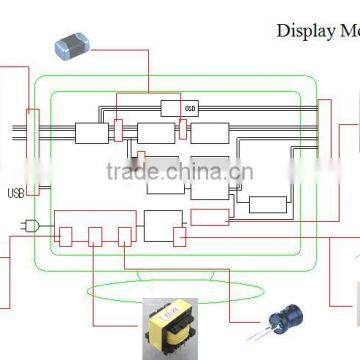 inductor for monitor display