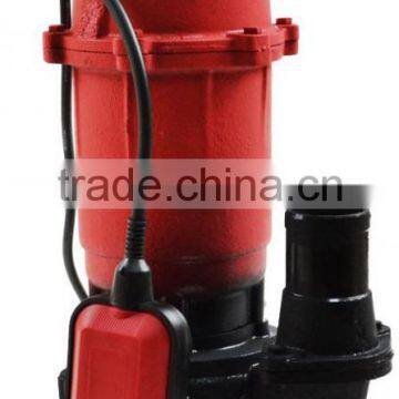 WQD Series Cast Iron Housing Electric Sewage Submersible Dirty Water Pump With Float Switch photo-2