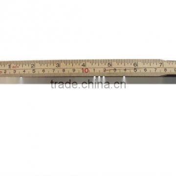 2m/10 folds inch /cm wood folding ruler