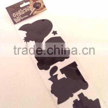 2016 Hot Selling Rewritten Decorative Chalkboard Label for Glass Bottle, Chalkboard Label Sticker With Boat, Train Design photo-3