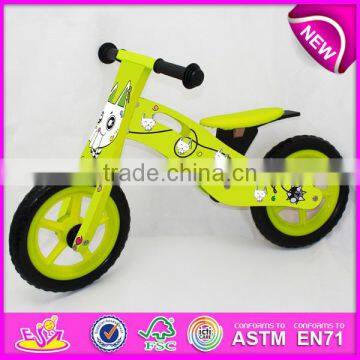 2015 Hot Sale Kids Wooden Bicycle,popular Wooden Balance Bicycle,new Fashion Kids Bicycle W16C078-D2 photo-4