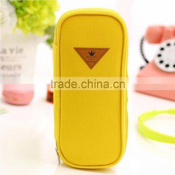 China Suppliers Cheap Canvas Pencil Case School Pencil Box With Zipper photo-5