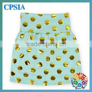 Childrens Boutique Clothing Young Girl Charming Polka Dot Mini Skirt Party Dance Wear Cotton Skirts photo-4