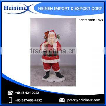 High Quality, Durable, Cold Cast Poly-Resin & Fibre-glass Santa With Toys photo-2