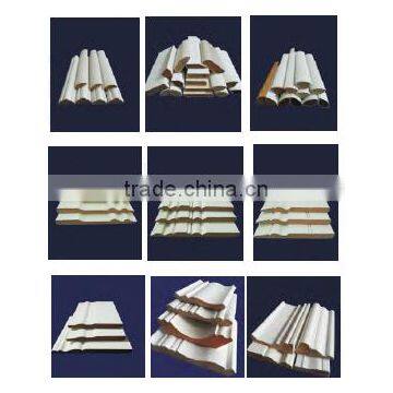 high quality low price white primed small size decorative wood moulding furniture moulding