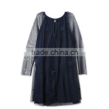 Latest Misty Party Tulle Dresses For Girls Children Long Frocks Designs Dress Gril Dresses HSD5588 photo-2