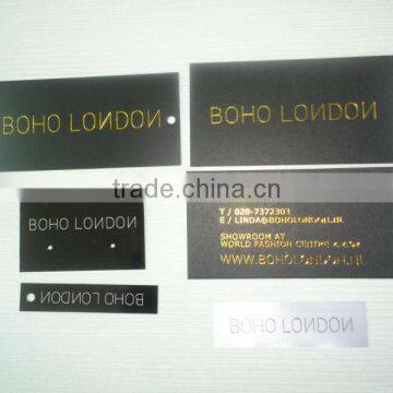 2017 China Custom Swing Tags Folded Hang Tags for Clothing photo-5