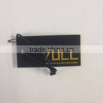 Custom High Quality Hang Tags Swing Tags With Gold Stamping Logo photo-4