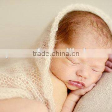 35*150 cm Baby Wrap Grade 60 Cheesecloth Newborn Wraps Prop Baby Photo Prop Baby Swaddle Wrap Photography Prop photo-4