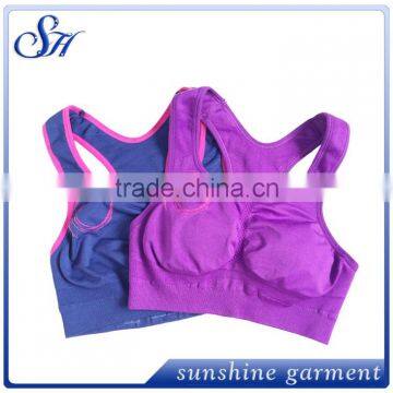 2015 new style seamless wholesale elastic band for sports bra