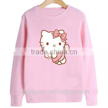 Girls Sweatshirt Hello Kitty Embroidery Sweatshirt photo-2