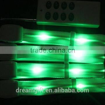 2016 New Party Goods Far Distance Remote Control LED Fabric Wristband Changed 15 Colors Sepcial for Big Party or Vocal Concert photo-3