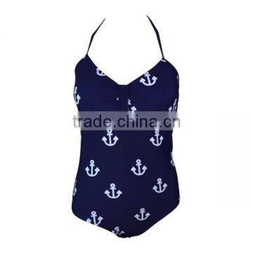 Wholesale Sublimation Floral Sexy One Piece Swimsuit photo-2