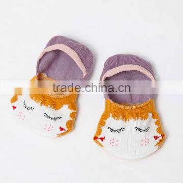 YF71089 Korean 2017 Cotton Cartoon Non-slip Children Baby Floor Socks photo-4