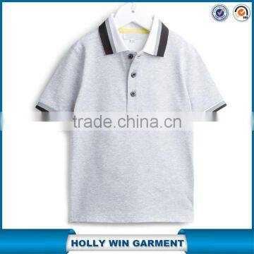 Plain Custom Design100 Cotton Kids Polo Shirts Wholesale photo-1