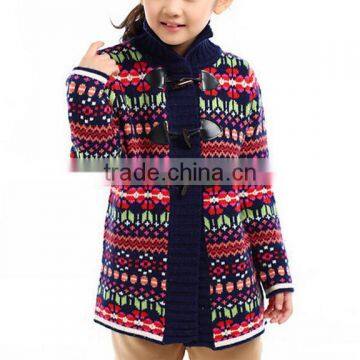 Latest Color Combination Open Chest Sweater For Kids