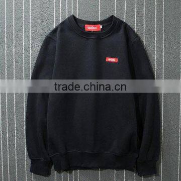 China Professional Factory Wholesale Good Quality Cheap Custom Round Neck Sweatshirt for Mens photo-3