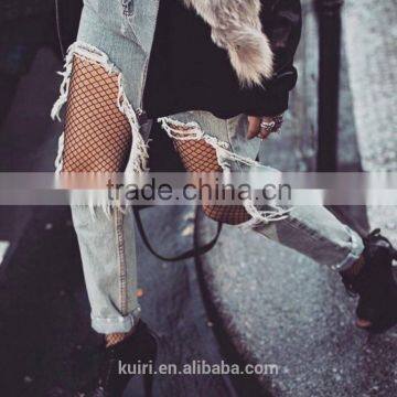 WS-49 Lady Women Sexy Pantyhose Mesh Fishnet Nylon Tights Long Stocking Jacquard Step Foot Seam Pantyhose High Over Knee Socks photo-2