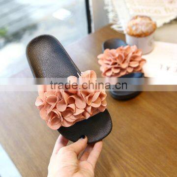 S17471A 2017 Wholesale Girls Slipper Summer Flower Slipper photo-2