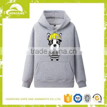 Mens Hoody Sweatshirt With Elbow Patch