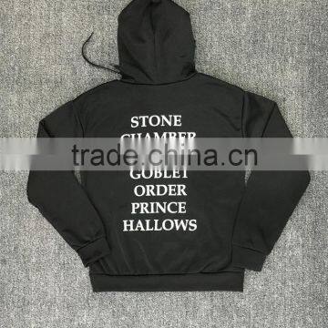 Fashion Print Hoodie Sweatshirt With Kangaroo Pocket photo-5