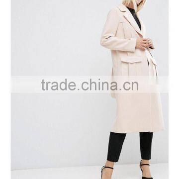 Factory Custom Fashion Elegant Women Winter Lovely Coat 2016 photo-5