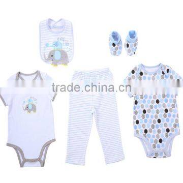 Top Quality Newborn Kids Clothes Baby Romper 100% Cotton Baby Onesie Toddler Infant Baby Romper Set photo-3
