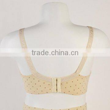 New Fashion Printed Dot 3/4 Cup Cotton Women Nursing Bra photo-4