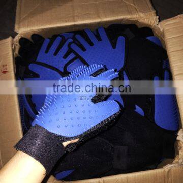 REDHILL Product Silicone True Touch Glove Deshed Gentle Efficient Pet Gloves photo-2