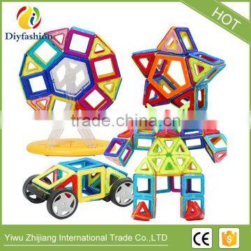 52pcs Promotional Christmas Amazing 3D ABS Plastic Magnetic Building Blocks Toys for Kids photo-4