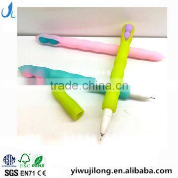 creative cute novel bean plant shape gel pen gift for school kids