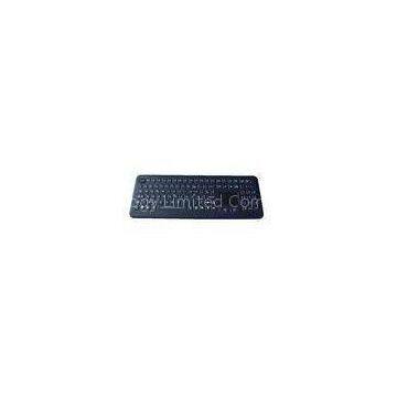 IP68 Waterproof antibacterial backlight Medical Keyboard with ruggedized & sealed touchpad