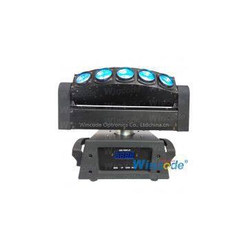 5 Head LED Moving Head Beam Light RGBW photo-3
