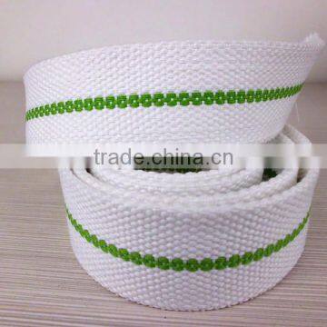 Flat Webbing Strap With Simple Color Line