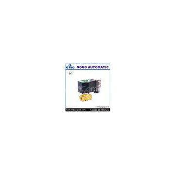 Copper Water Electric Solenoid Valve , G1/4\