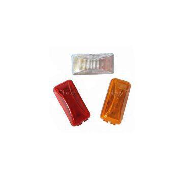 2.5x1 Inch Rectangle Piranha LED 2 Or 3 Diodes Truck Trailer Side Marker Clearance Lights