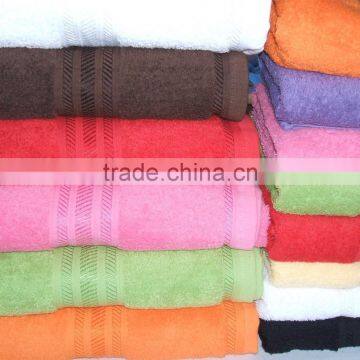 Silk border Towels