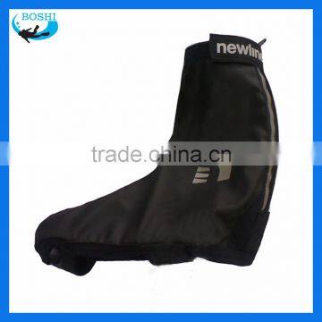 black PU Fleece Lined gardening overshoes rubber