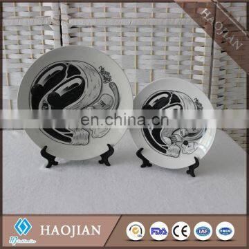 white bulk ceramic plates custom ceramic plates ceramic plain white plate with coating