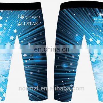 Bule Star Design Wholesale Dance Costumes Custom Dance Team Uniforms photo-3