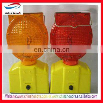 yellow solar flashing warning light/led red solar flashing lights