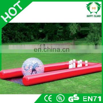 HI Inflatable Bowling Outdoor Ground Inflatable Bowling With Bungee Games