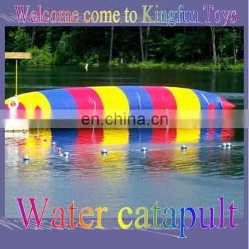 8M inflatable water jumping pillow